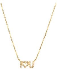 Onewildone - I Love You Necklace - Lyst