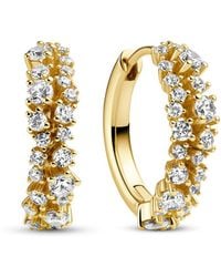 Sif Jakobs Jewellery - Earrings Cristallo Creolo - Lyst