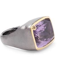 German Kabirski - Haan Amethyst & Sapphire Ring - Lyst