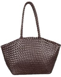 Rimini - Woven Leather Tote Shoulder Bag 'Nicoletta' - Lyst