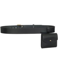 Haute Cuir - Leather Micro Belt Bag - Lyst