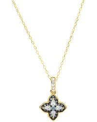 Kylie Harper - London Clover Drop Pendant - Lyst