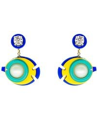 Gissa Bicalho - Handmade Acrylic Earring Tang Fish - Lyst