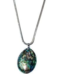 Babaloo - Abalone Shell Pendant Necklace - Lyst
