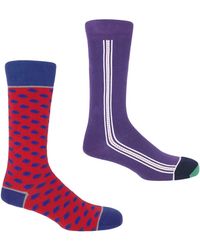 Peper Harow - Made in England - Andover & Disruption Scarlet Socks Bundle - Lyst
