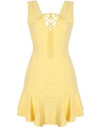 No'design - Duchess Ruffled Mini Dress - Lyst