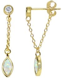 KAMARIA - Full Swing Opal Earrings - Lyst