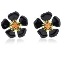 Milou Jewelry - Primrose Flower Earrings - Lyst