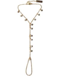 Studio Baloge - Diamond Drift Hand Chain - Lyst