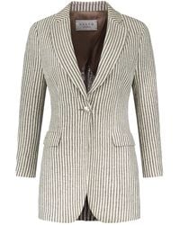 Vulto - Silk Linen Blazer - Lyst