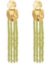 Lavani Jewels - Liliana Green Earrings - Lyst