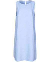 Oh!Zuza - Echo Viscose Midi Dress With Pockets - Lyst