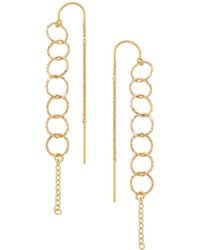 Heather Hawkins Jewelry - Open Link Chain Threader Earrings - Lyst