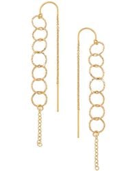 Heather Hawkins Jewelry - Open Link Chain Threader Earrings - Lyst