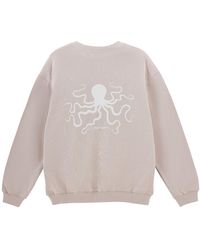 Saint One Co. - Prima Octo Sweatshirt Light Taupe - Lyst