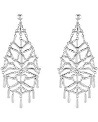 Lucy Quartermaine - Element Web Earrings - Lyst