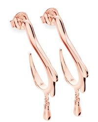 Lucy Quartermaine - Dripping Hoop Earrings - Lyst