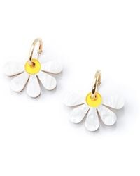 By Chavelli - Daisy Dangle Earrings - Lyst