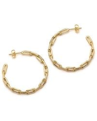 With Love Darling - Mia Hoop Earrings - Lyst