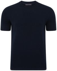 Paul James Knitwear - Midweight Julius Cotton Knitted T-Shirt - Lyst