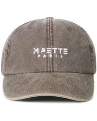 M Sette Paris - Signature Embroidered Cap - Lyst