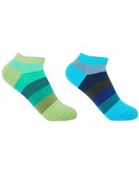 Peper Harow - Made in England - Block Stripe Trainer Socks Bundle - Lyst