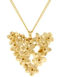 Lee Renee - Forget Me Not Heart Necklace – - Lyst