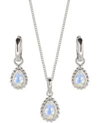 Charlotte's Web Jewellery - June Birthstone Sterling Necklace And Earring Set - Lyst