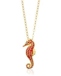 Milou Jewelry - Seahorse Necklace - Lyst