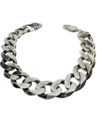 Tg-Jewellery by Tamara Gervasio - Heavy Curb Chain Bracelet - Lyst