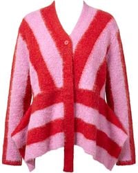 Arto. - Bolding Stripes Mohair Cardigan - Lyst