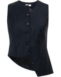 SÉLONE - Noira Asymmetric Tie Vest - Lyst