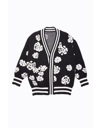 Saachi - Midnight Floral Cardigan - Lyst