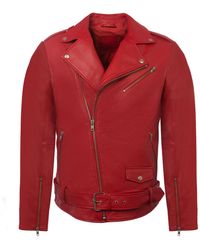 Zasta Studio - Brandy Alexander- Leather Biker Jacket - Lyst