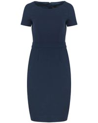 Conquista - Fitted Cap Sleeve Dress Punto - Lyst