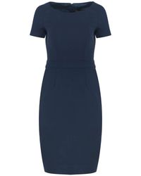 Conquista - Fitted Cap Sleeve Dress Punto - Lyst