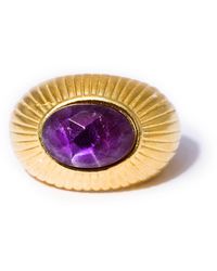 Kybele Studio - Oval Amethyst Ring - Lyst