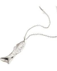 Posh Totty Designs - Small Fortune Fish Pendant Necklace - Lyst