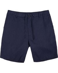 lords of harlech - Devonshire Linen Short - Lyst