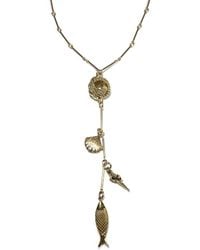Rachel Nathan - Knot Your Average Summer Y-Necklace - Lyst