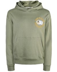 Miracles Manifester - Good Luck Embroidered Hoodie - Lyst