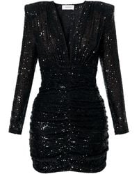 AGGI by HALEWSKI - Jessica Sparkle Mini Sequin Dress - Lyst