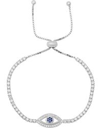 Kylie Harper - Evil Eye Adjustable Bracelet - Lyst