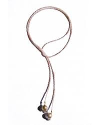 The Link Between - Celestina Baroque Drop Opal Open Ended Necklace Lariat - Lyst
