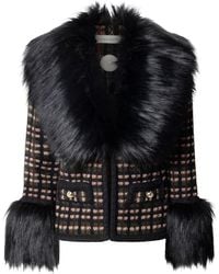 The Extreme Collection - Short Faux Fur Jacket Angele - Lyst