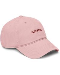 Anchor and Crew - Rose Gustatory Caffeine. Cotton Embroidered Cap - Lyst