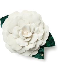 Helena Simon - The Large Gardenia Floral Brooch - Lyst