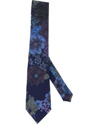 lords of harlech - Floral Printed Merino Wool Necktie - Lyst