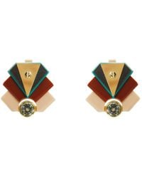Gissa Bicalho - Acrylic Handmade Earring P Empire Cinnamon - Lyst