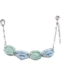 H2 Studio - My Body Eye With Lip Choker Necklace Glossy And - Lyst